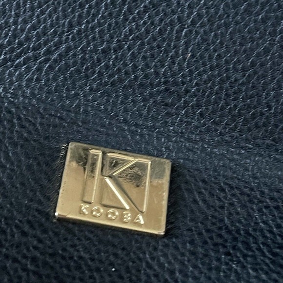 Kooba Soft Pebbled Leather Shoulder Bag Purse - Picture 2 of 10